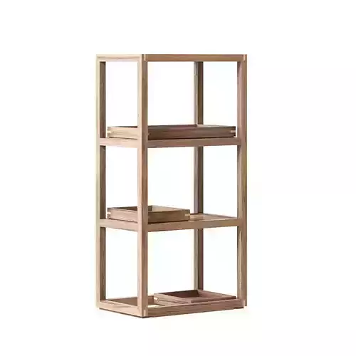 Up Down Vertical II Bookcase by Karpenter
