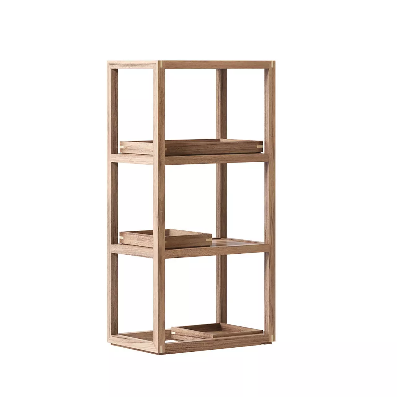 Up Down Vertical II Bookcase by Karpenter 3D model_0