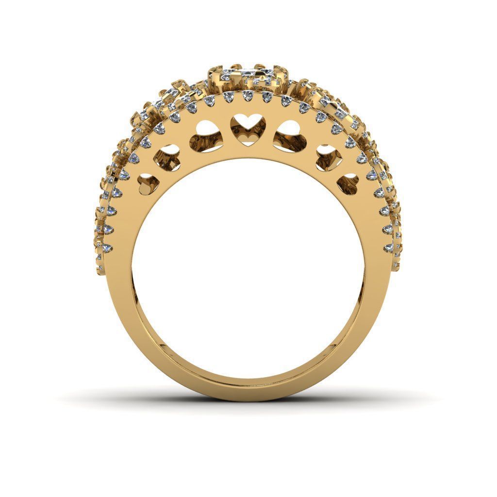 Jewelry 3D Models with render and 3dm stl -R-12 3D print model_6