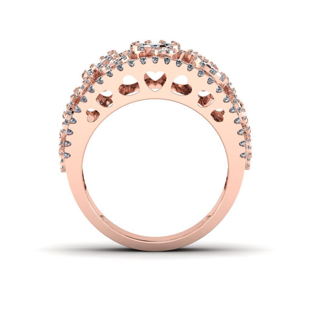 Jewelry 3D Models with render and 3dm stl -R-12 3D print model_4