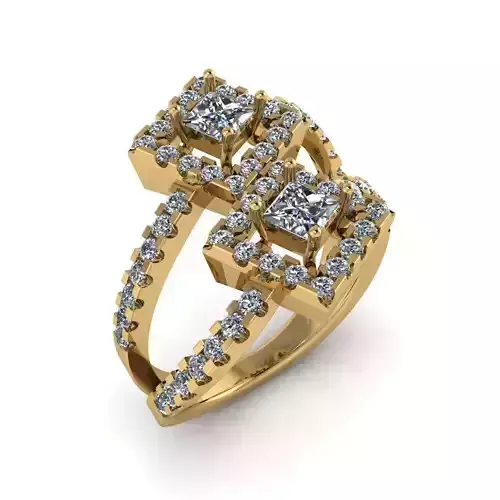 Jewelry 3D Models with render and 3dm  stl -R-13