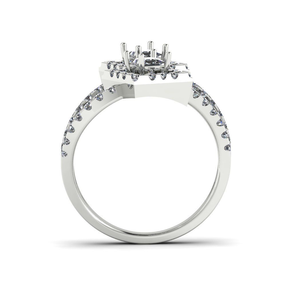 Jewelry 3D Models with render and 3dm stl -R-13 3D print model_5