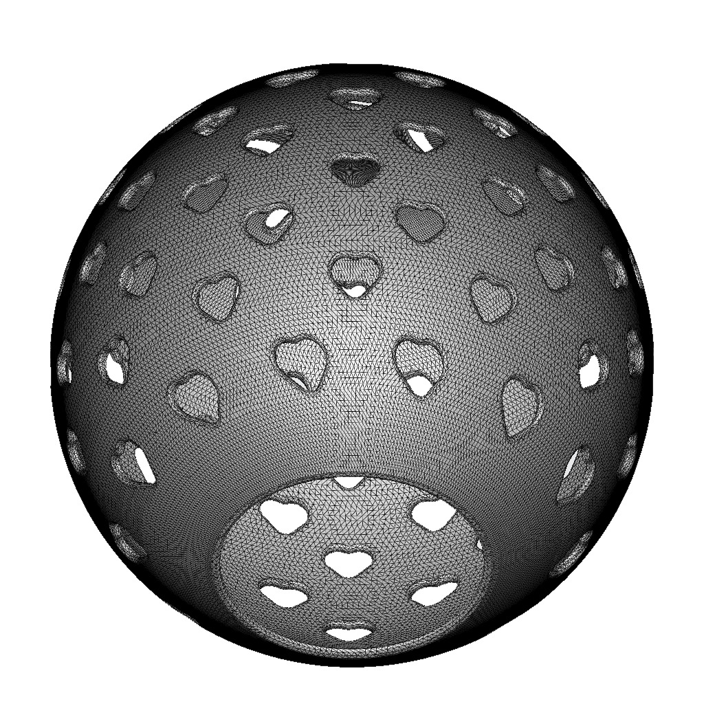 Fancy Lamp Top Cover 3D print model_4