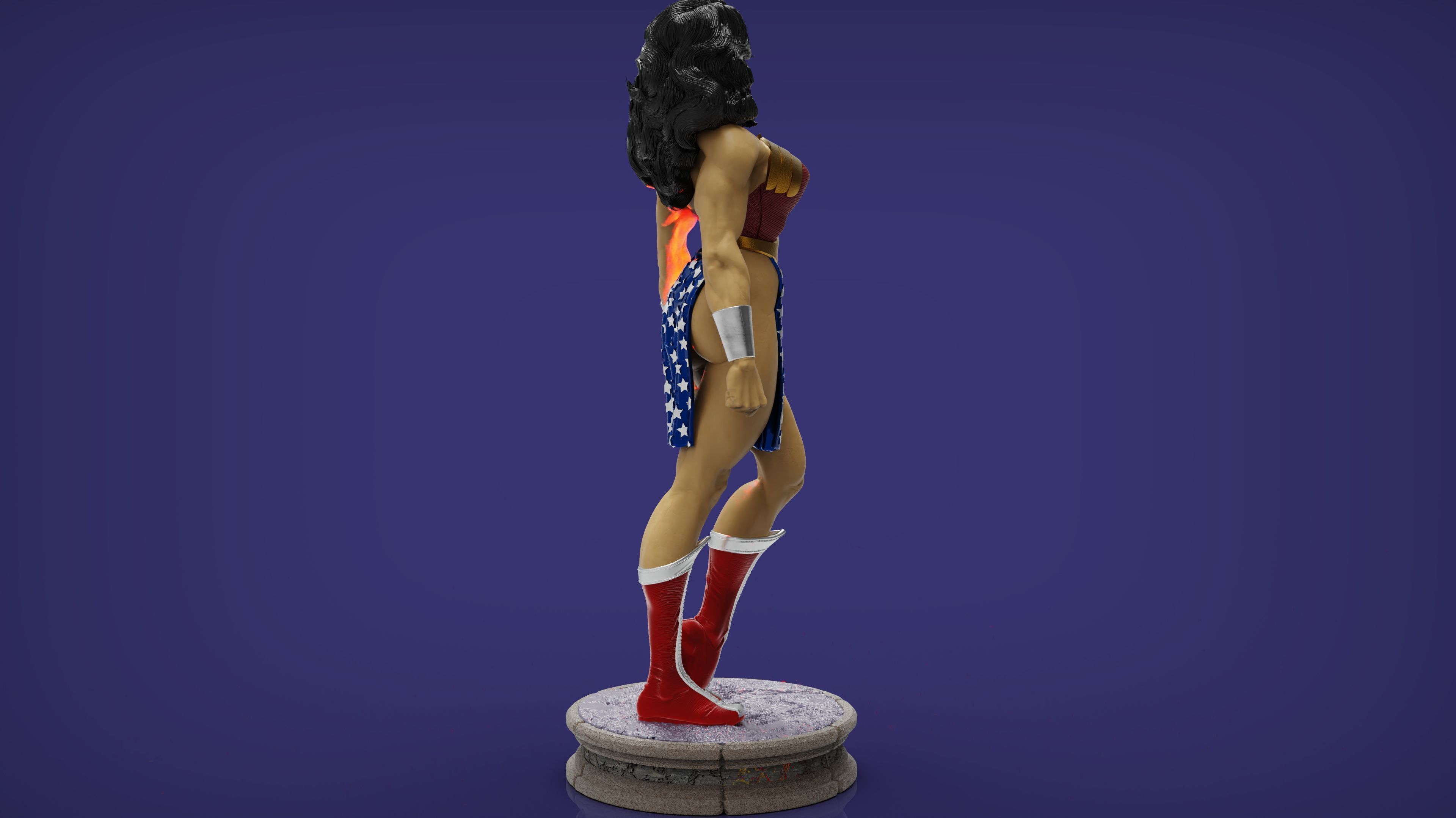 Wonder Woman KC 3D print model_1