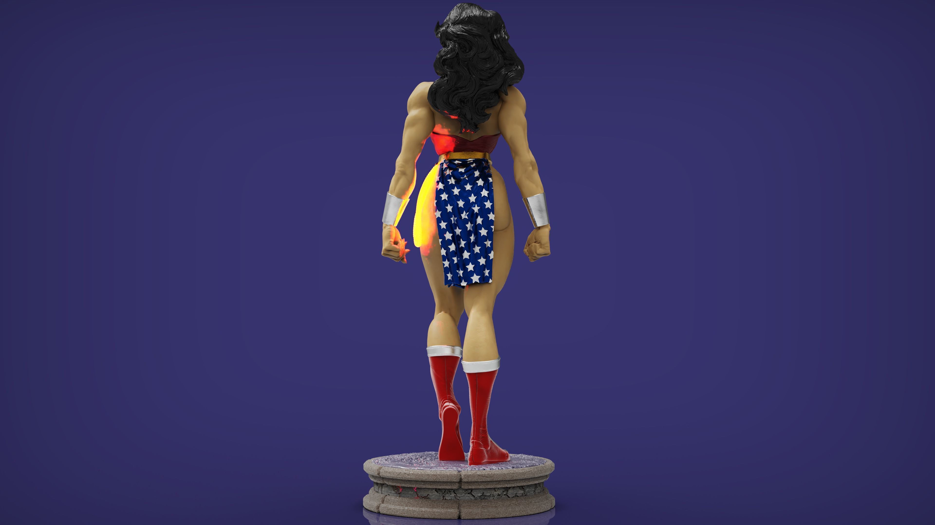 Wonder Woman KC 3D print model_2