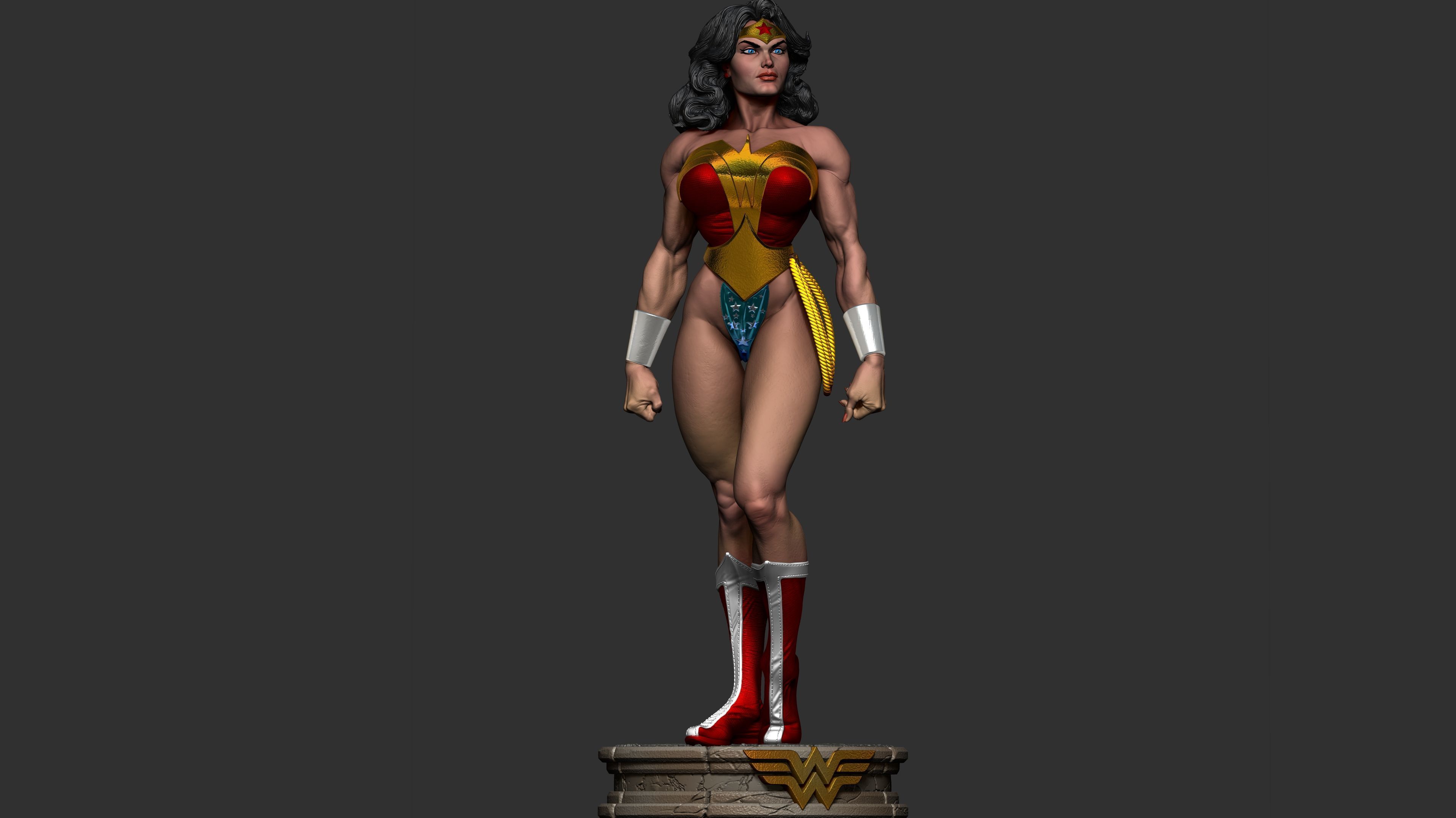 Wonder Woman KC 3D print model_7