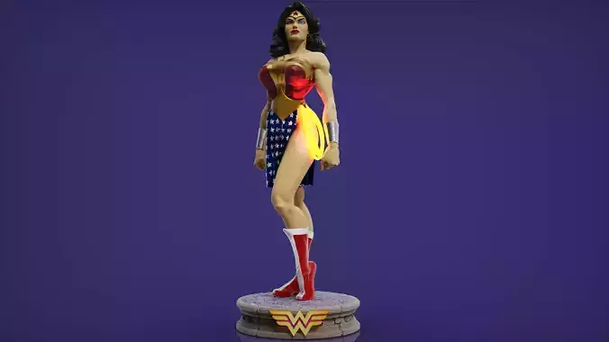 Wonder Woman KC 3D print model