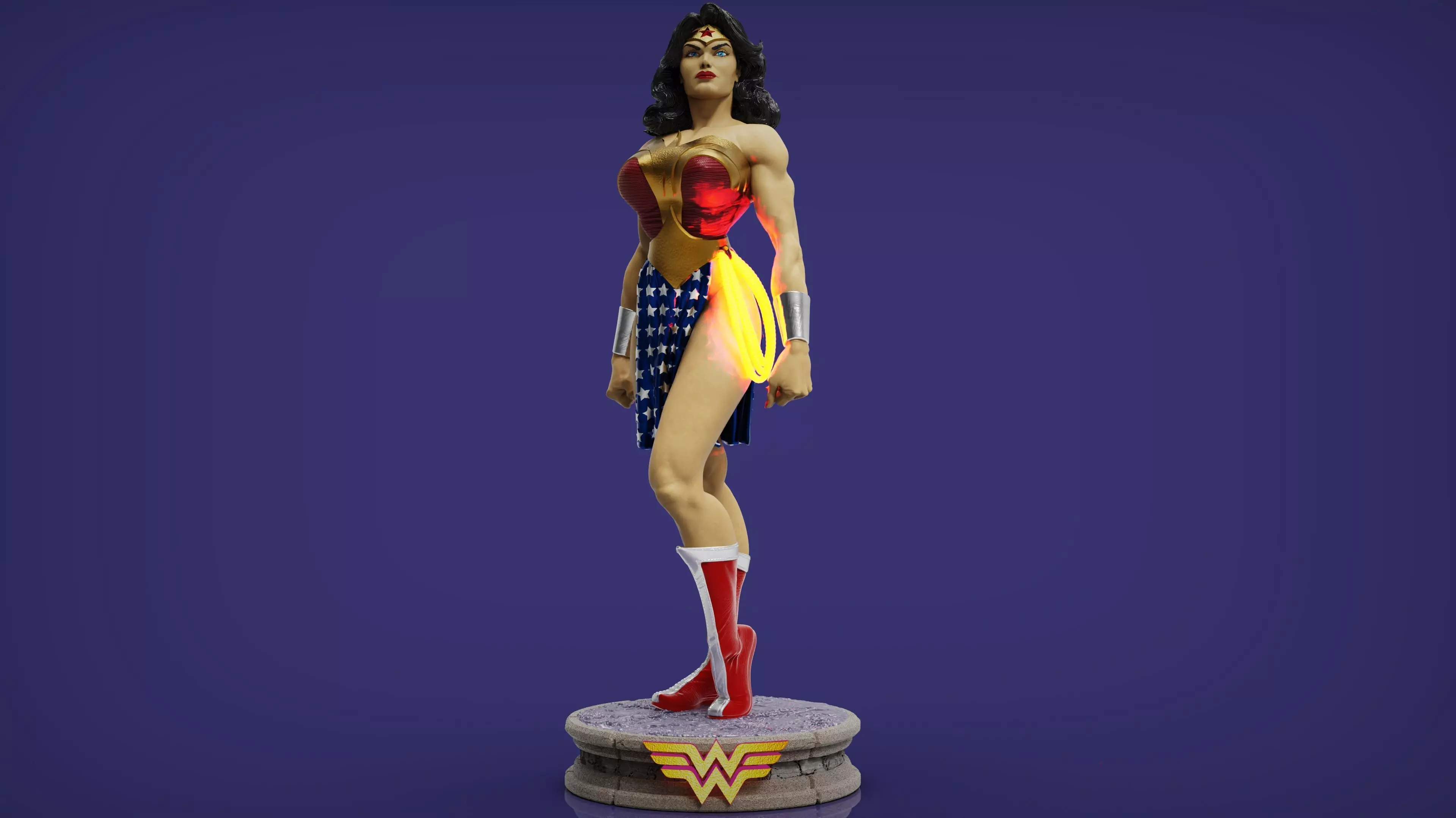 Wonder Woman KC 3D print model_0