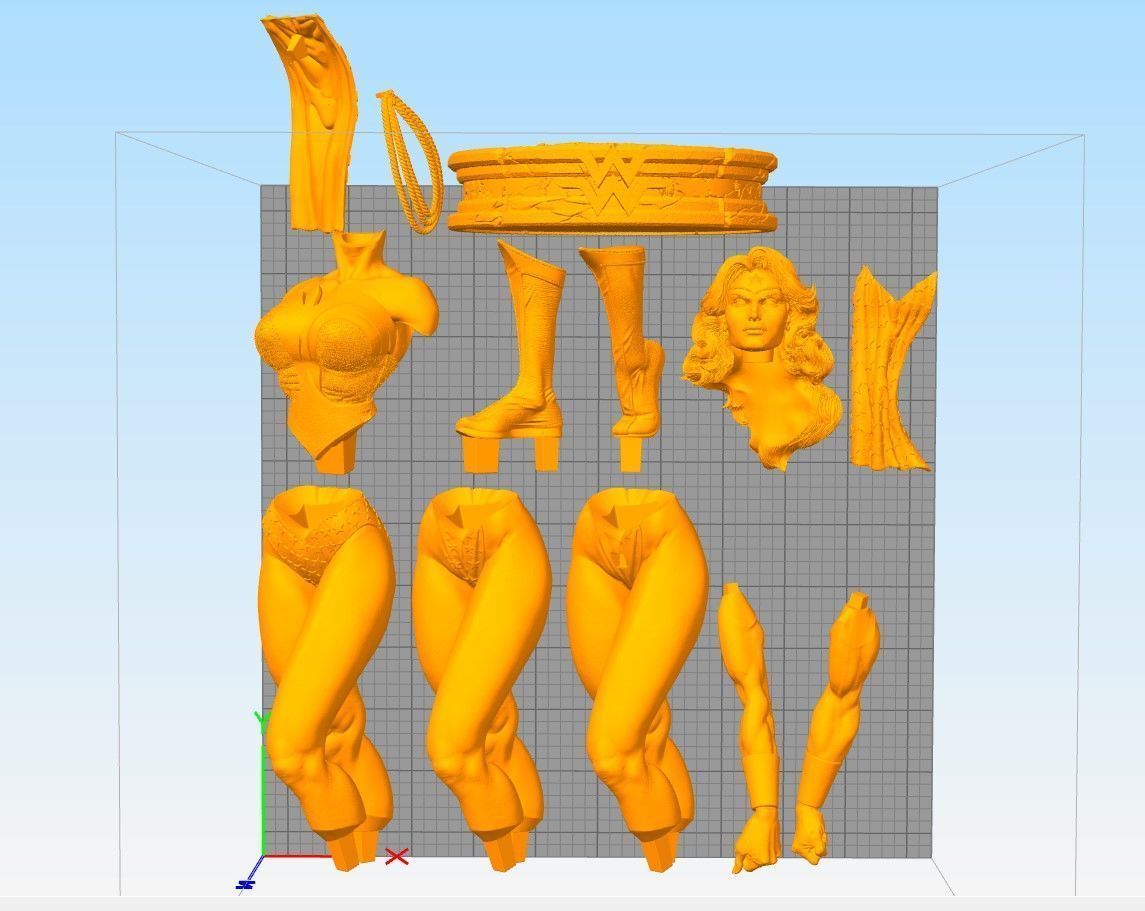 Wonder Woman KC 3D print model_8