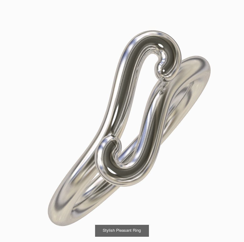 EXQUISITE FASHION JEWELRY PACK 3D Model Collection_20