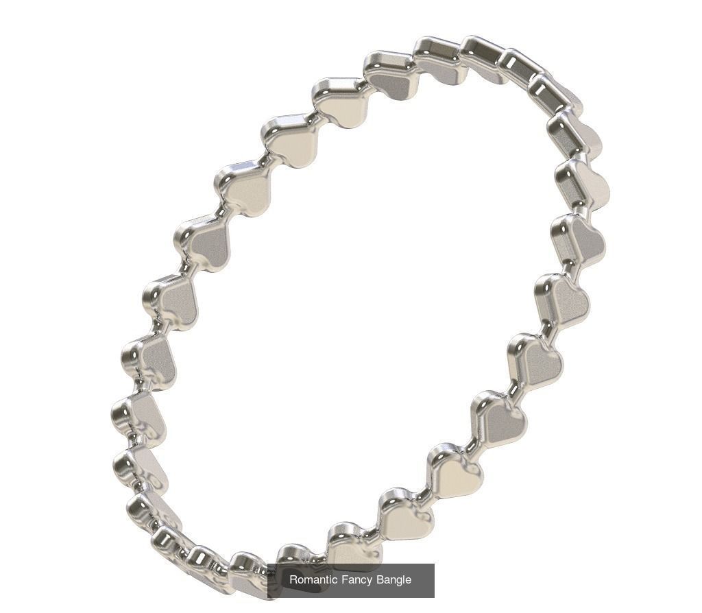 EXQUISITE FASHION JEWELRY PACK 3D Model Collection_7