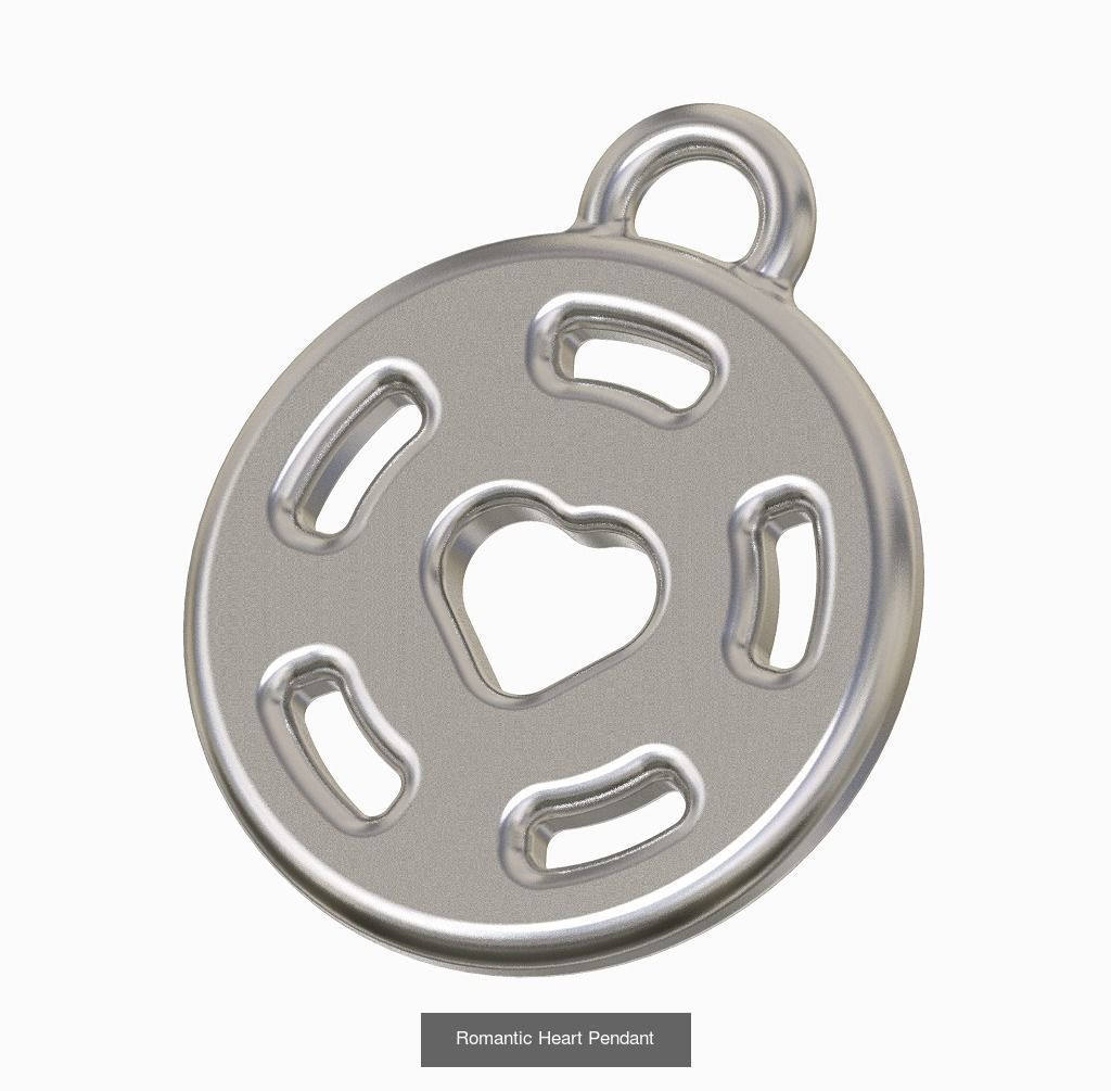 EXQUISITE FASHION JEWELRY PACK 3D Model Collection_11