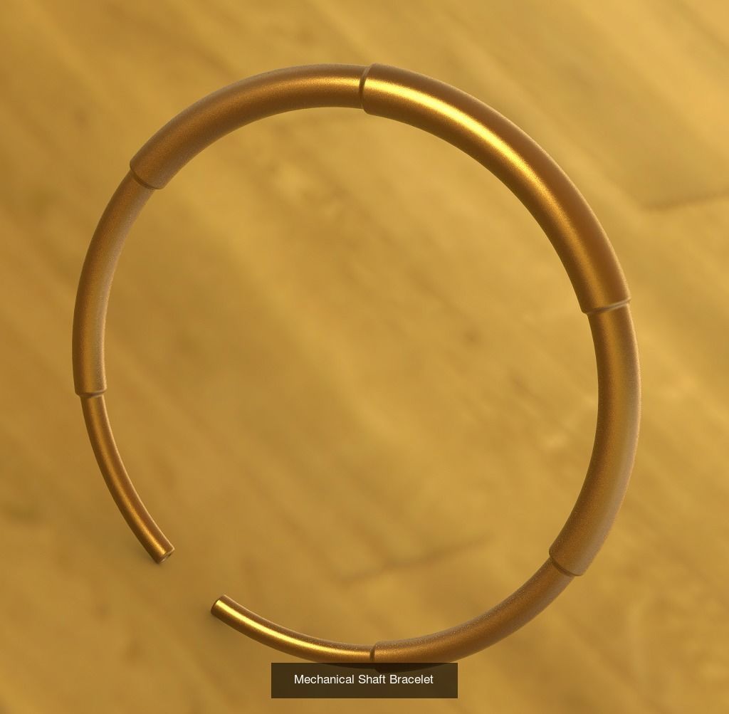 EXQUISITE FASHION JEWELRY PACK 3D Model Collection_21