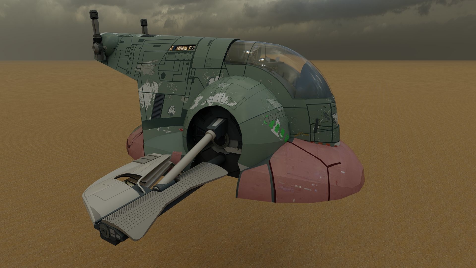 Slave 1 STAR WARS 3D model_1