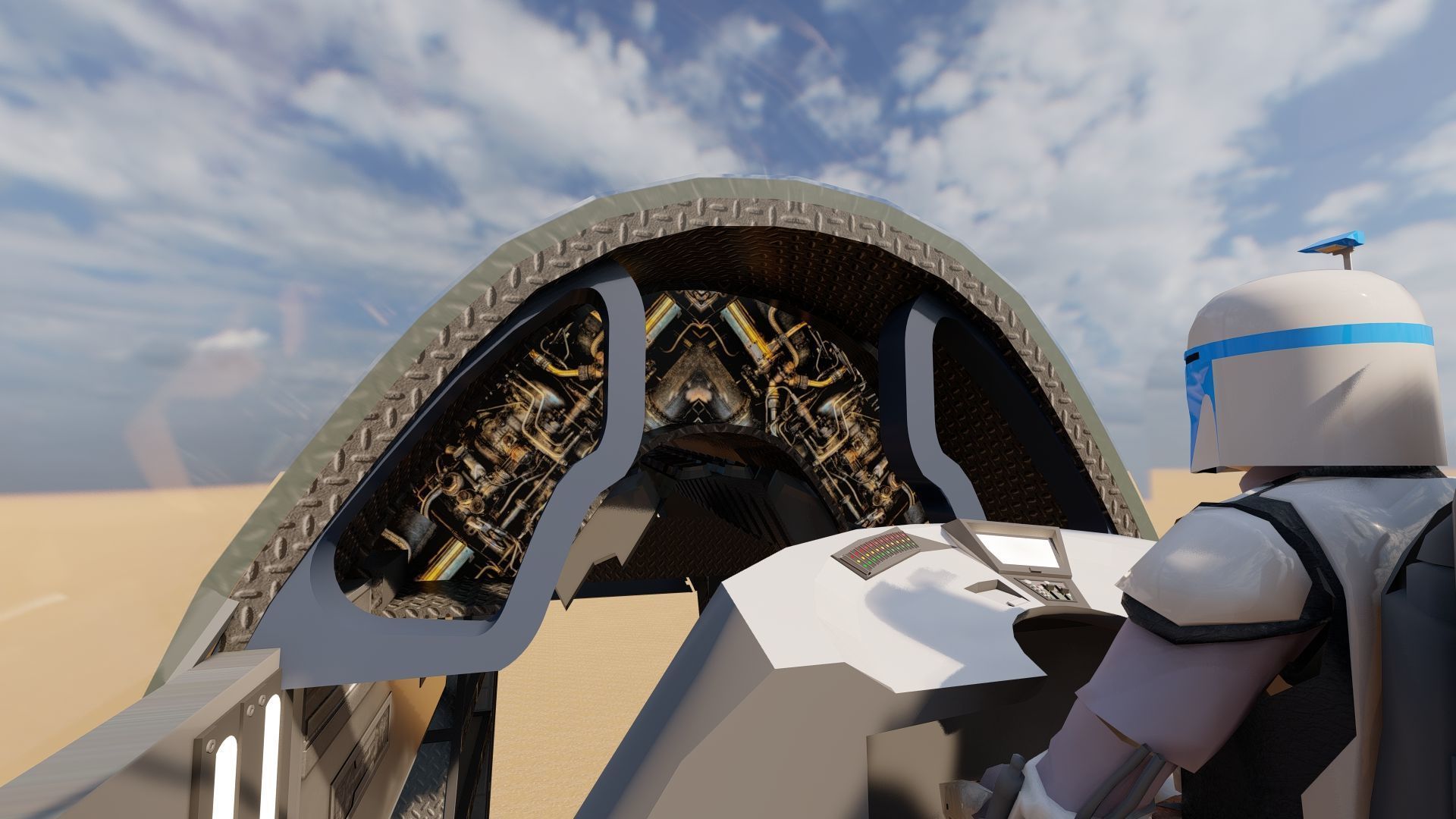 Slave 1 STAR WARS 3D model_23