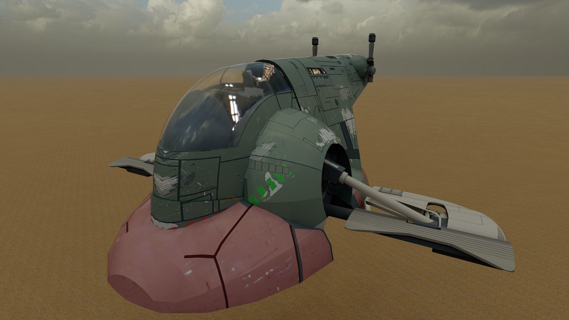Slave 1 STAR WARS 3D model_2