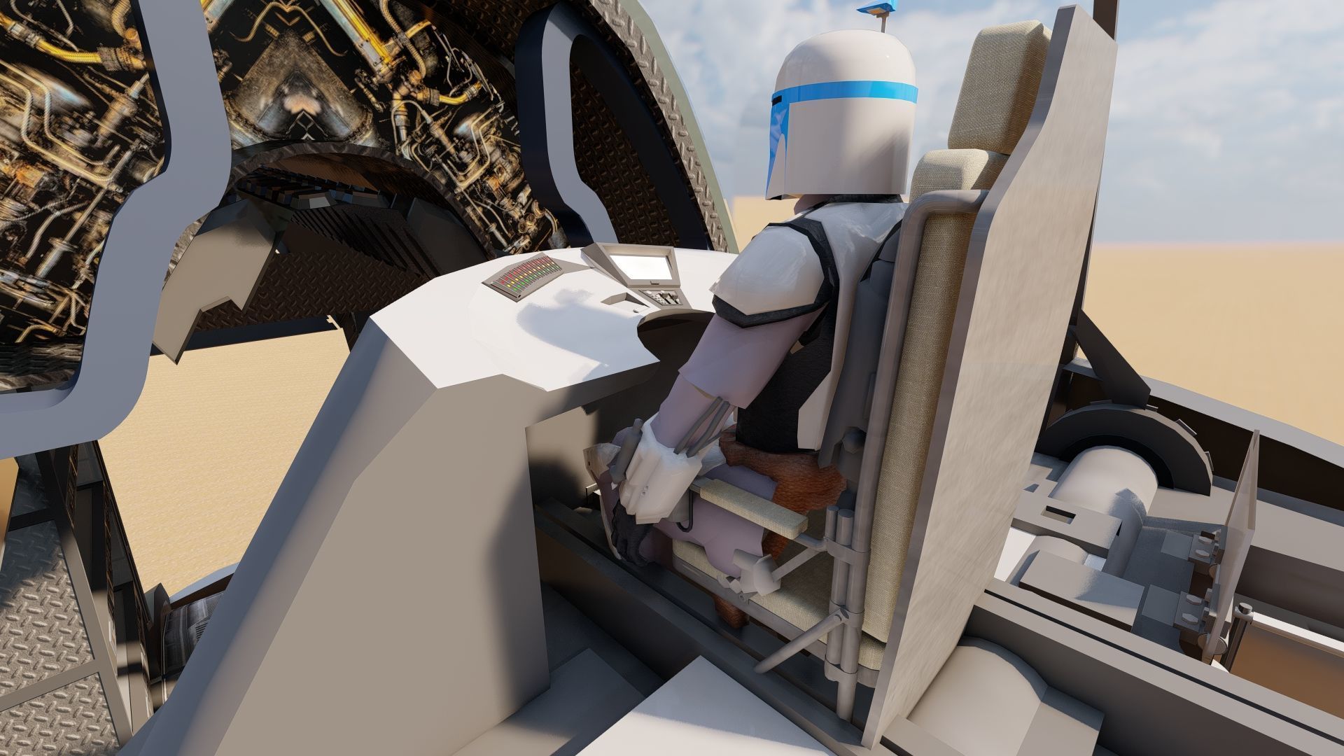 Slave 1 STAR WARS 3D model_22