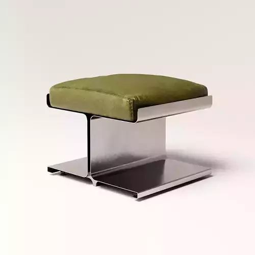 Steel Ottoman