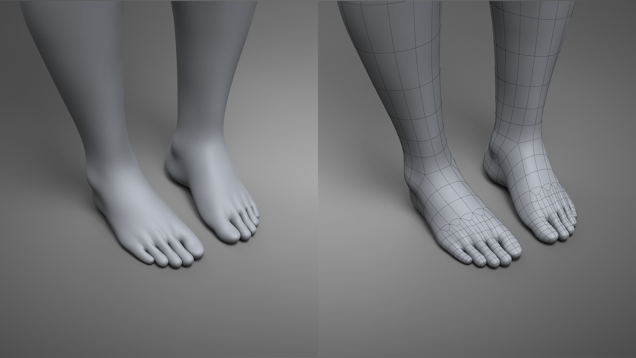 Female Body 3D model_14