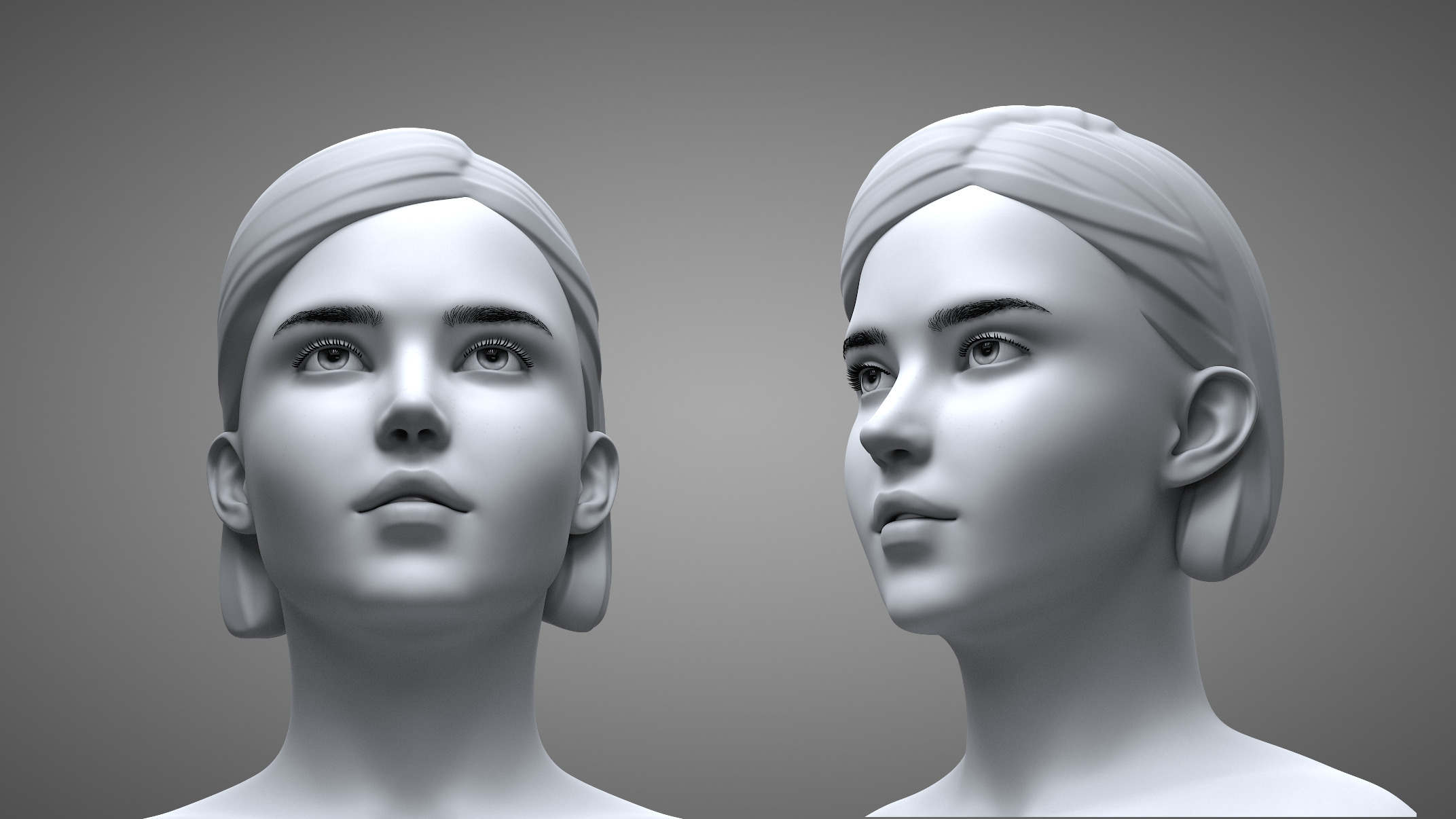 Female Body 3D model_9
