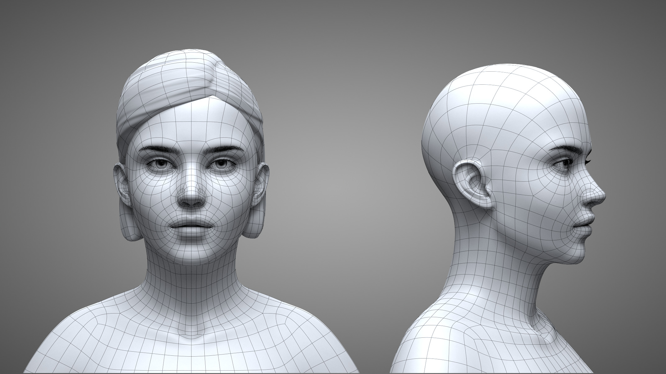 Female Body 3D model_12