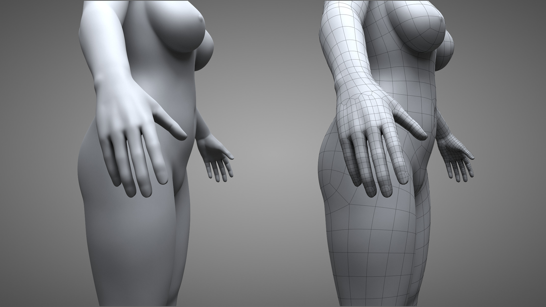 Female Body 3D model_13