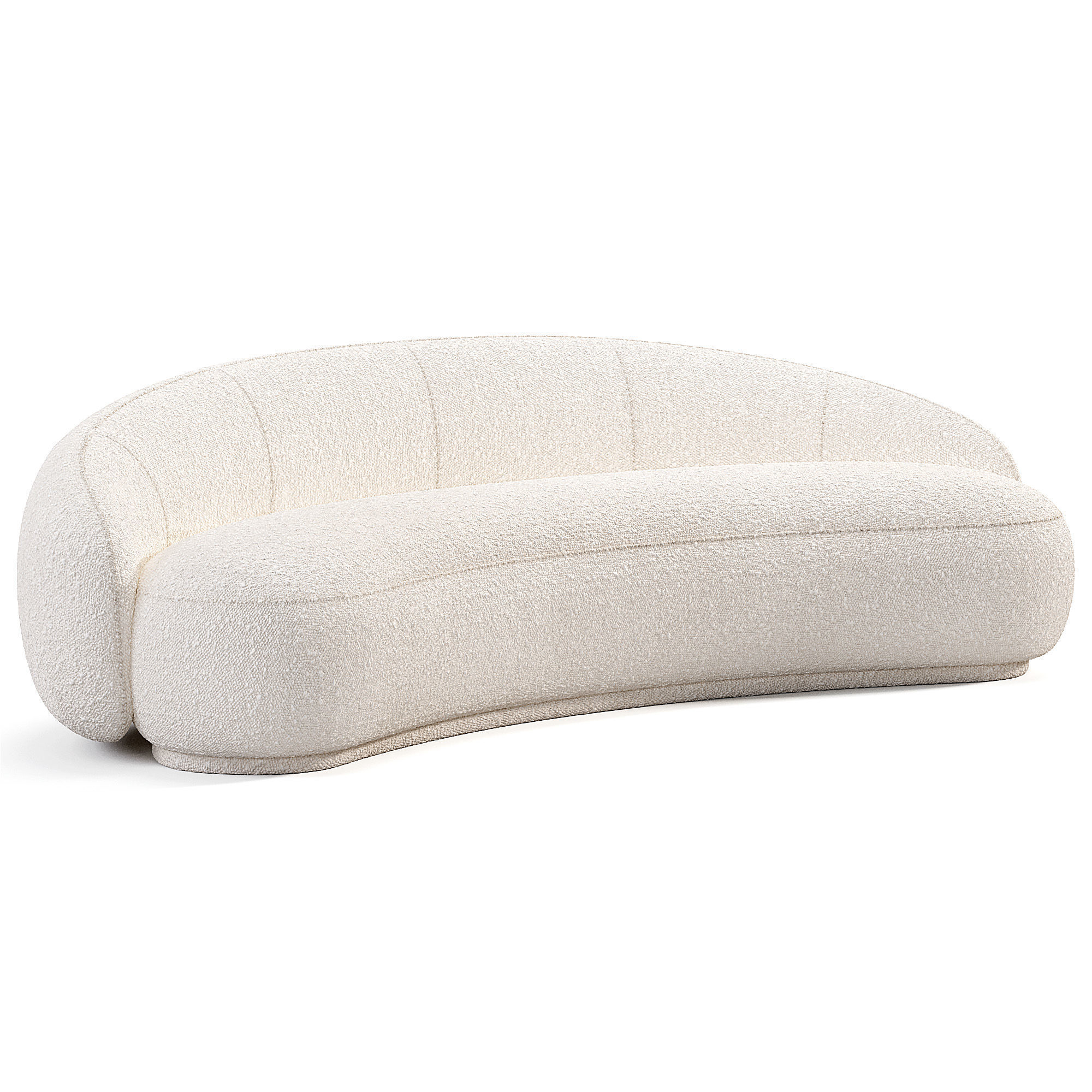 Julep Sofa Low-poly 3D model_4