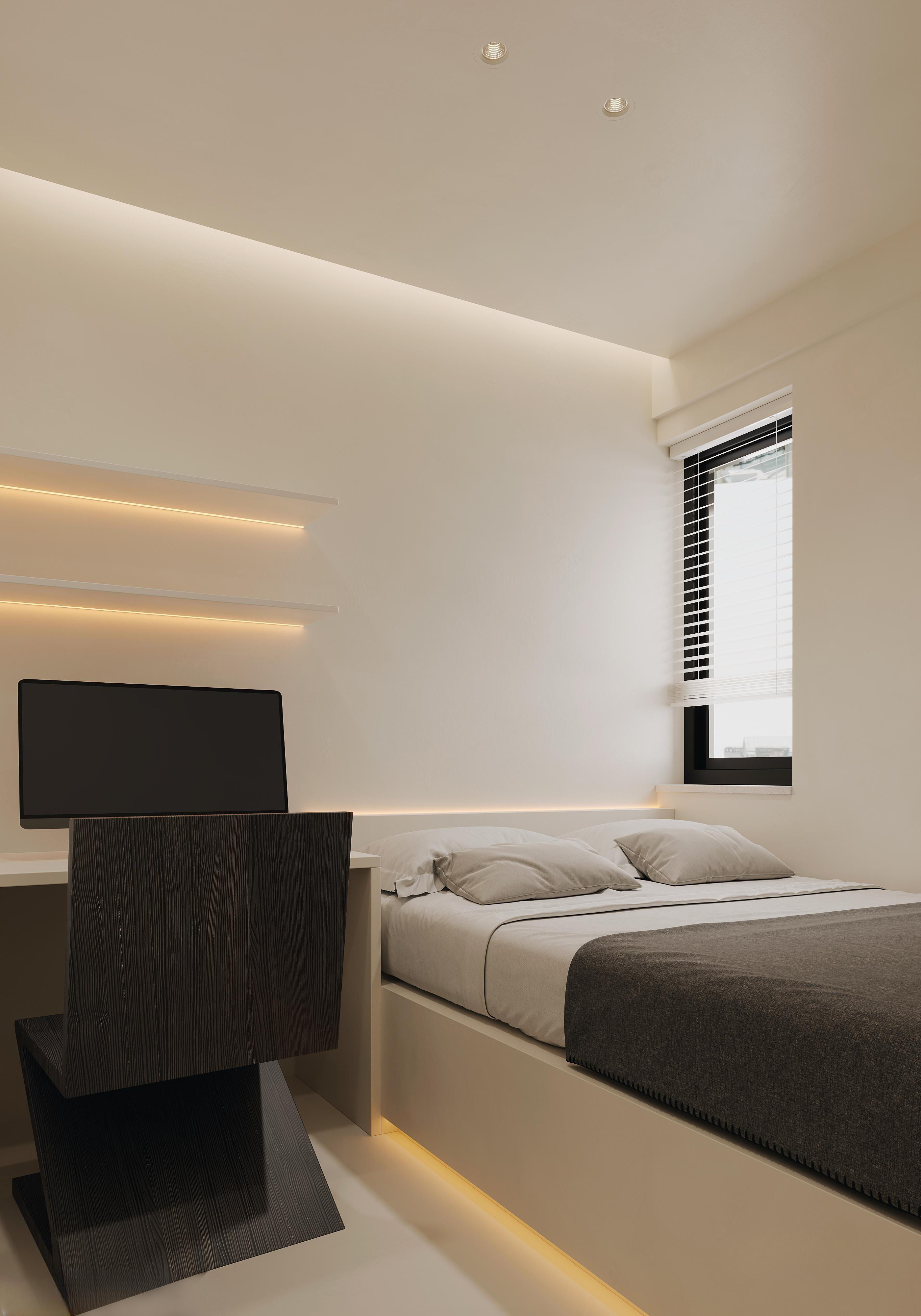 apartment interior scenes    3D model_8