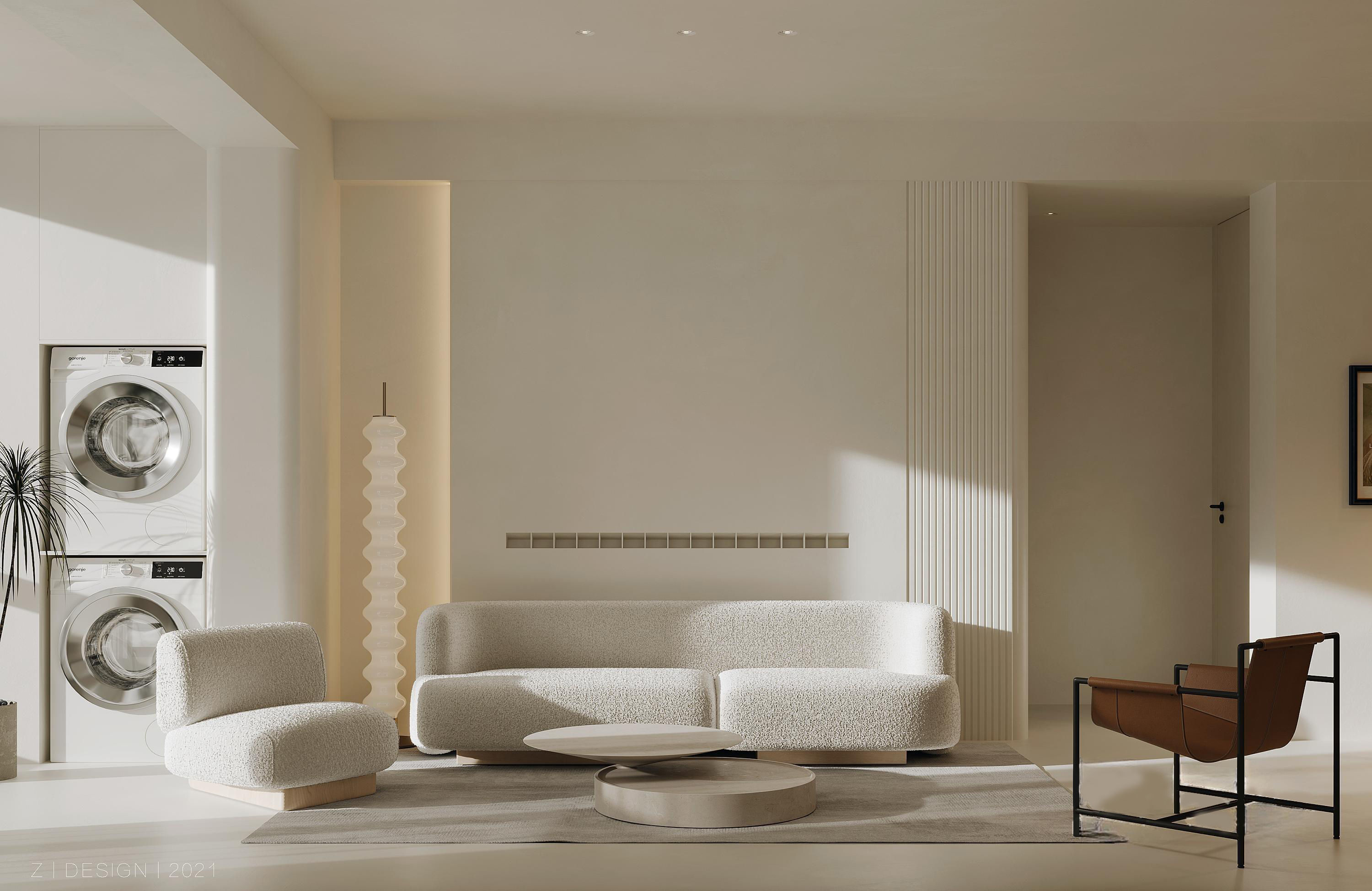 apartment interior scenes    3D model_1