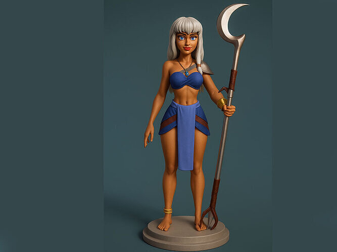 Kida Atlantis The Lost Empire 3D print model