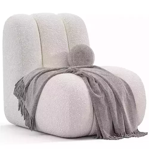 Toe Chair Smoked Sand Free low-poly 3D model