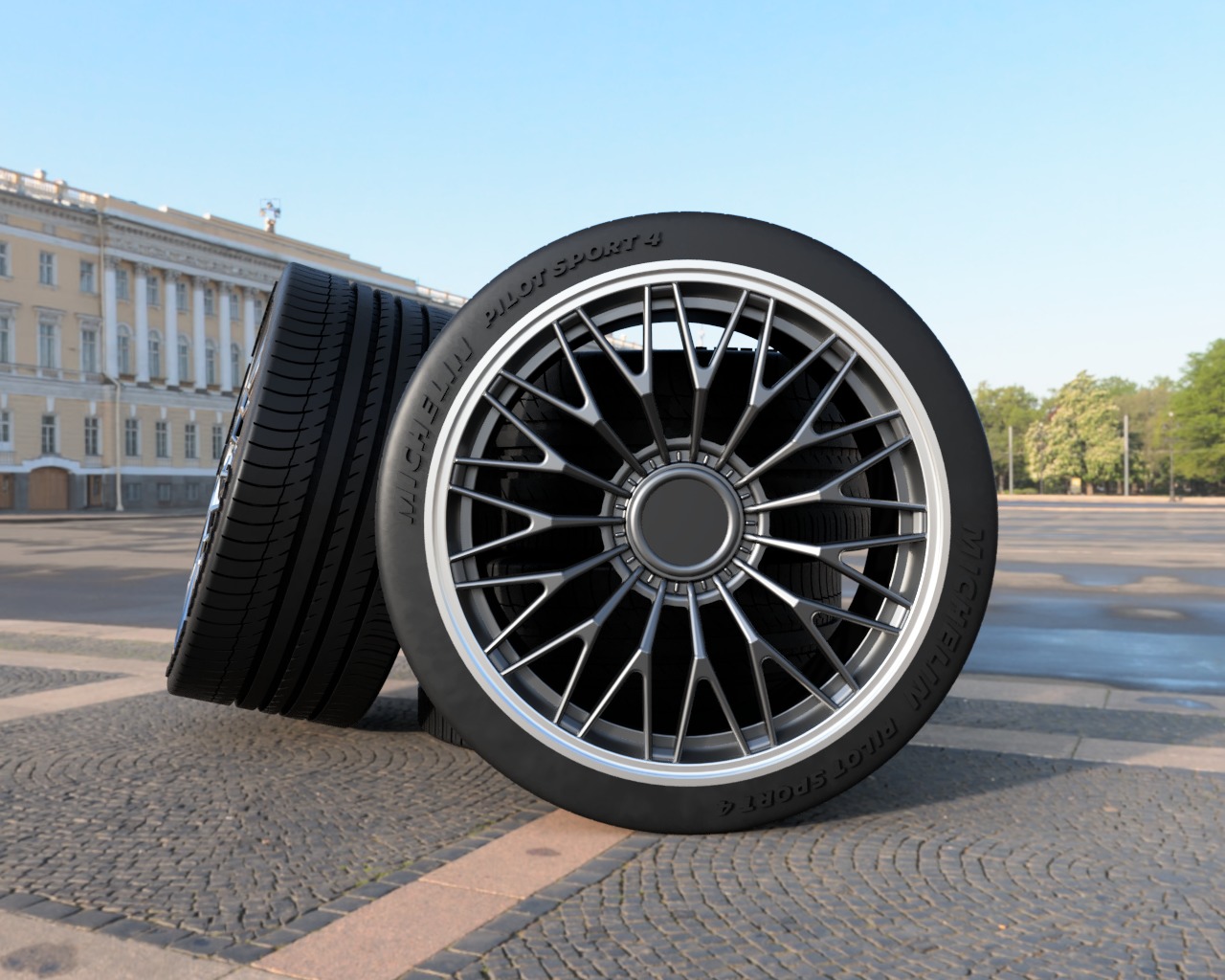 JrMania Rolling Ys plus Tires 3D print model_2