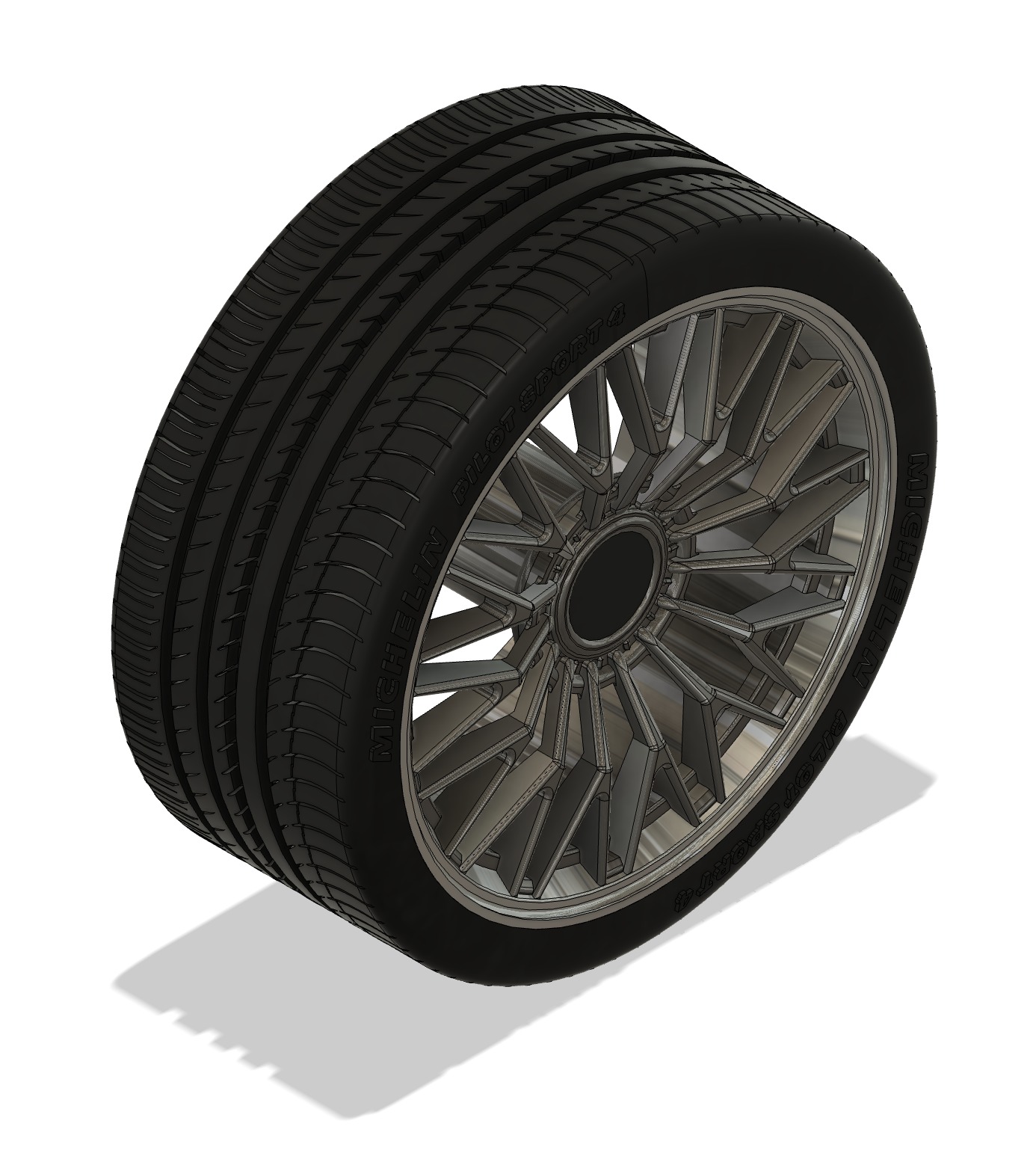 JrMania Rolling Ys plus Tires 3D print model_3