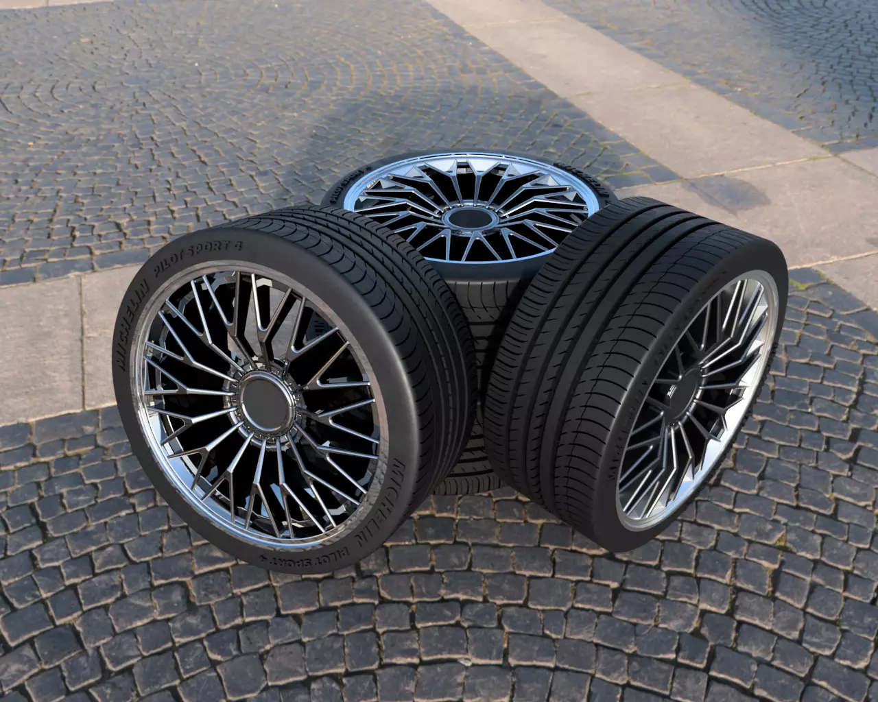 JrMania Rolling Ys plus Tires 3D print model_0