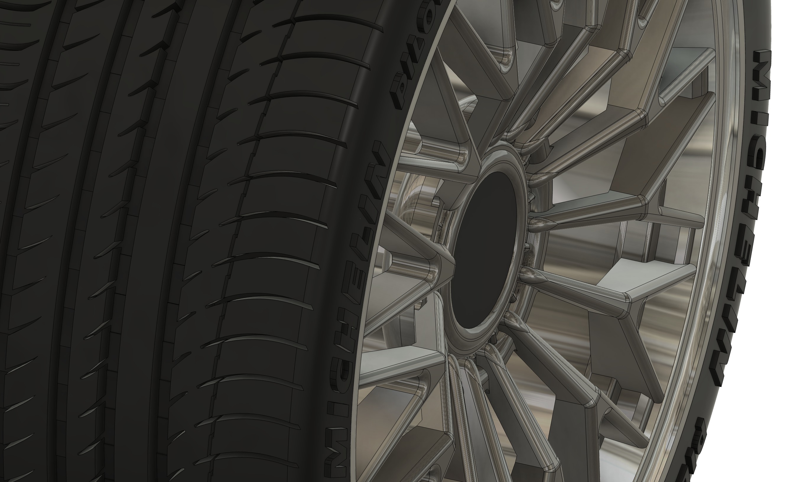 JrMania Rolling Ys plus Tires 3D print model_6