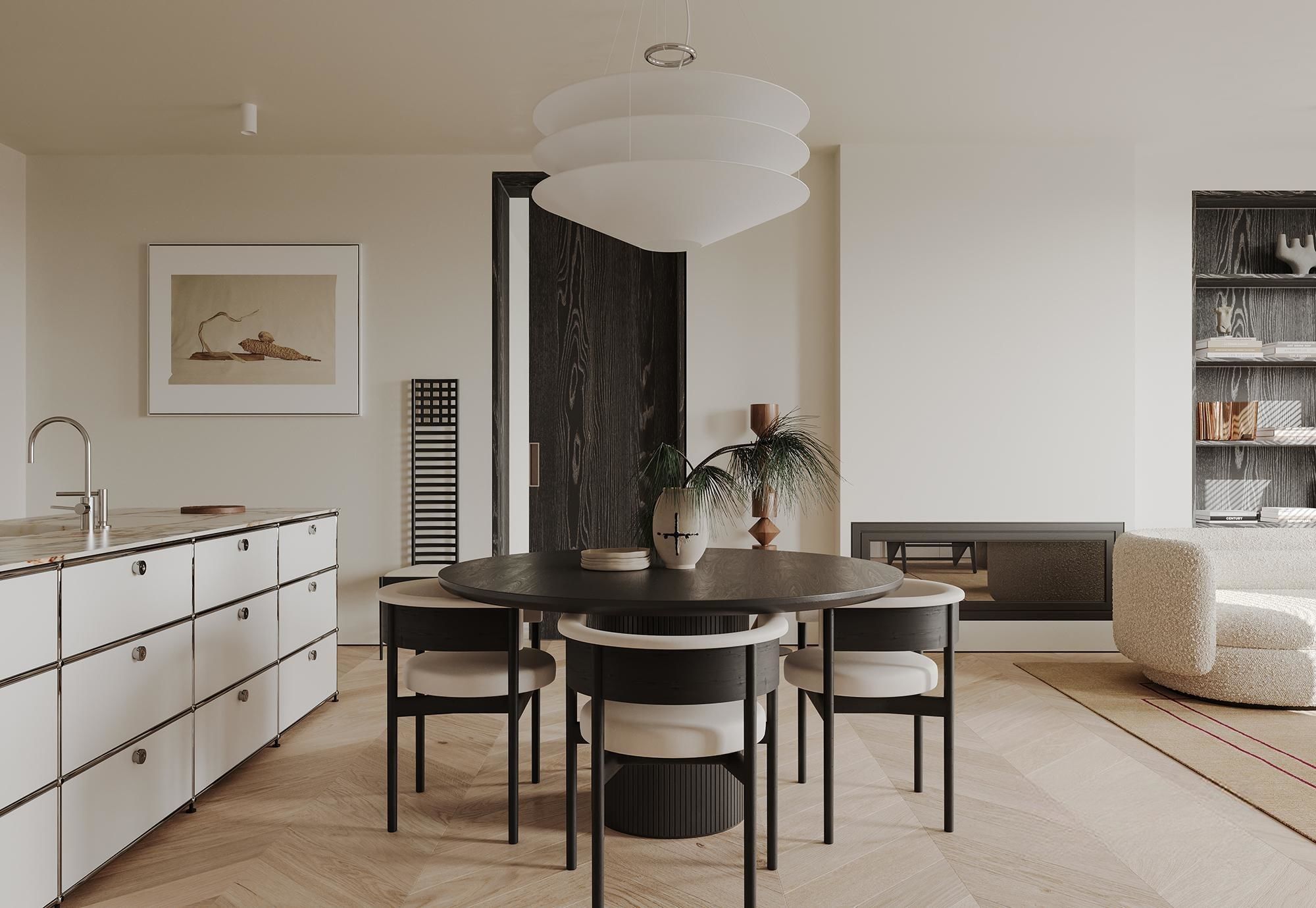 apartment interior scenes     3D model_5