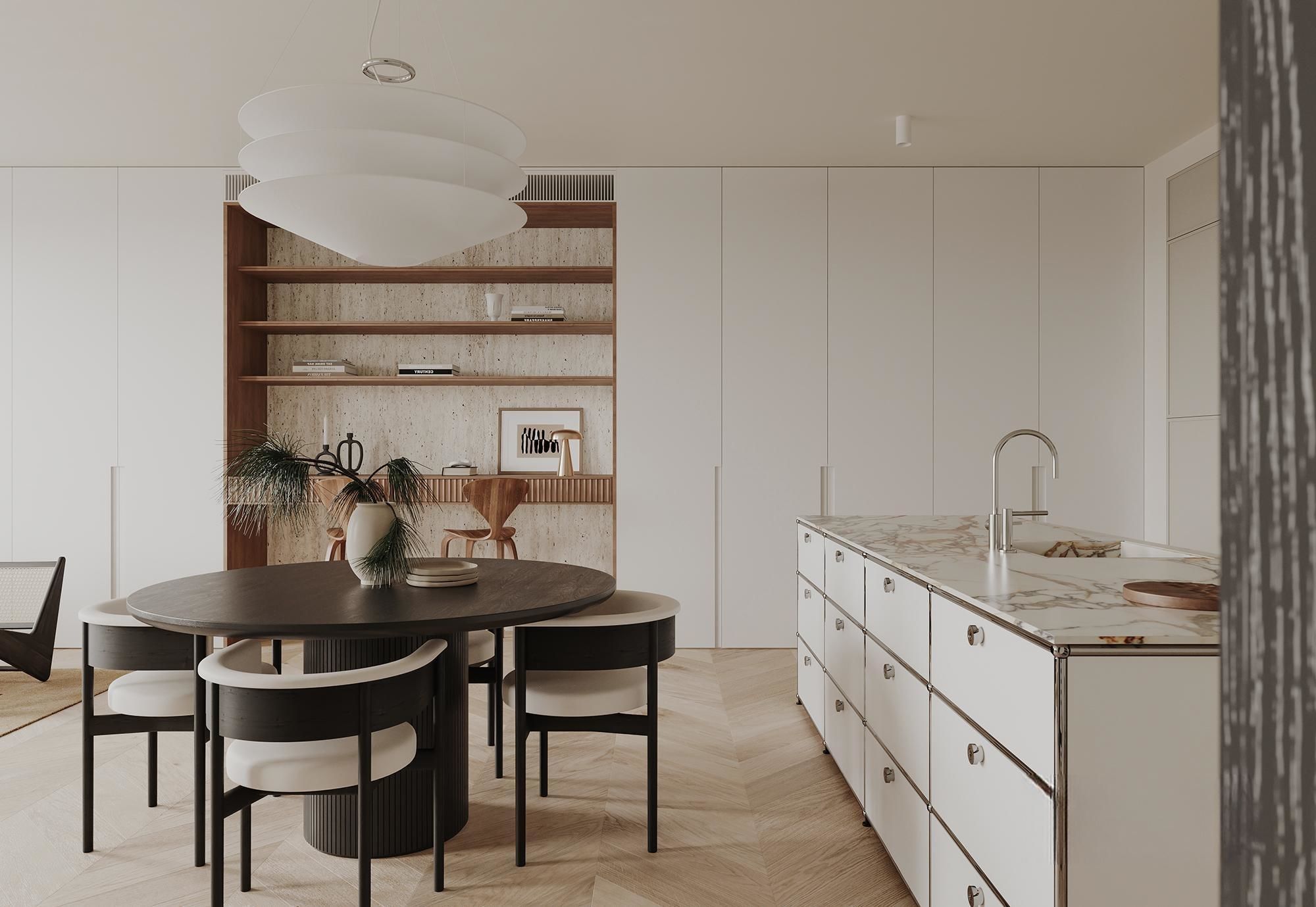 apartment interior scenes     3D model_2