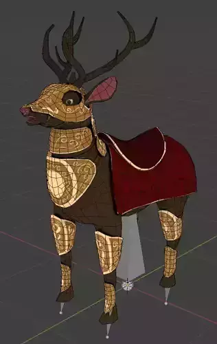 War Deer Unity Game Ready
