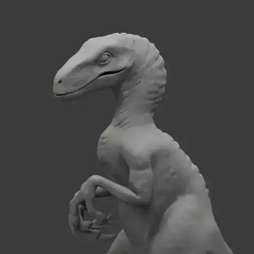 FAN ART VELOCIRAPTOR IN JURASSIC PARK STYLE 