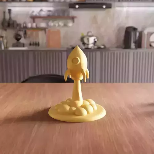 Rocket Takeoff Decor - 028