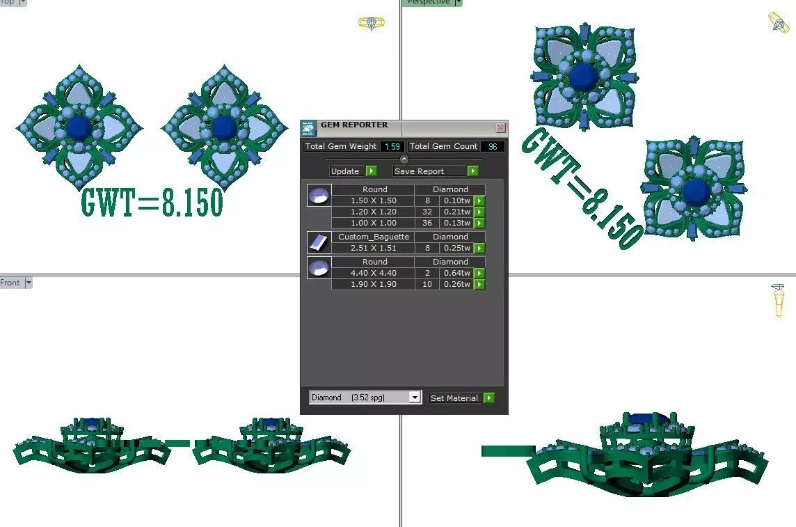 FASION EARING 3D model_1