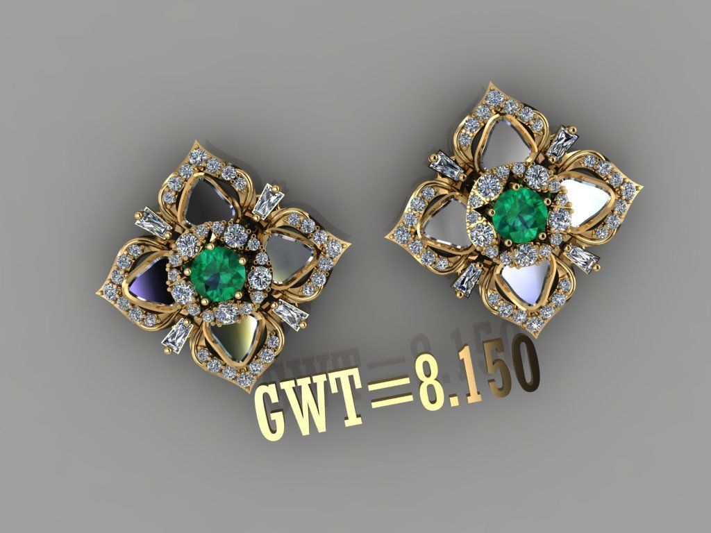 FASION EARING 3D model_0