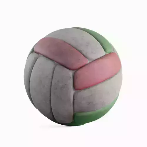 Dirty Volleyball Ball 02