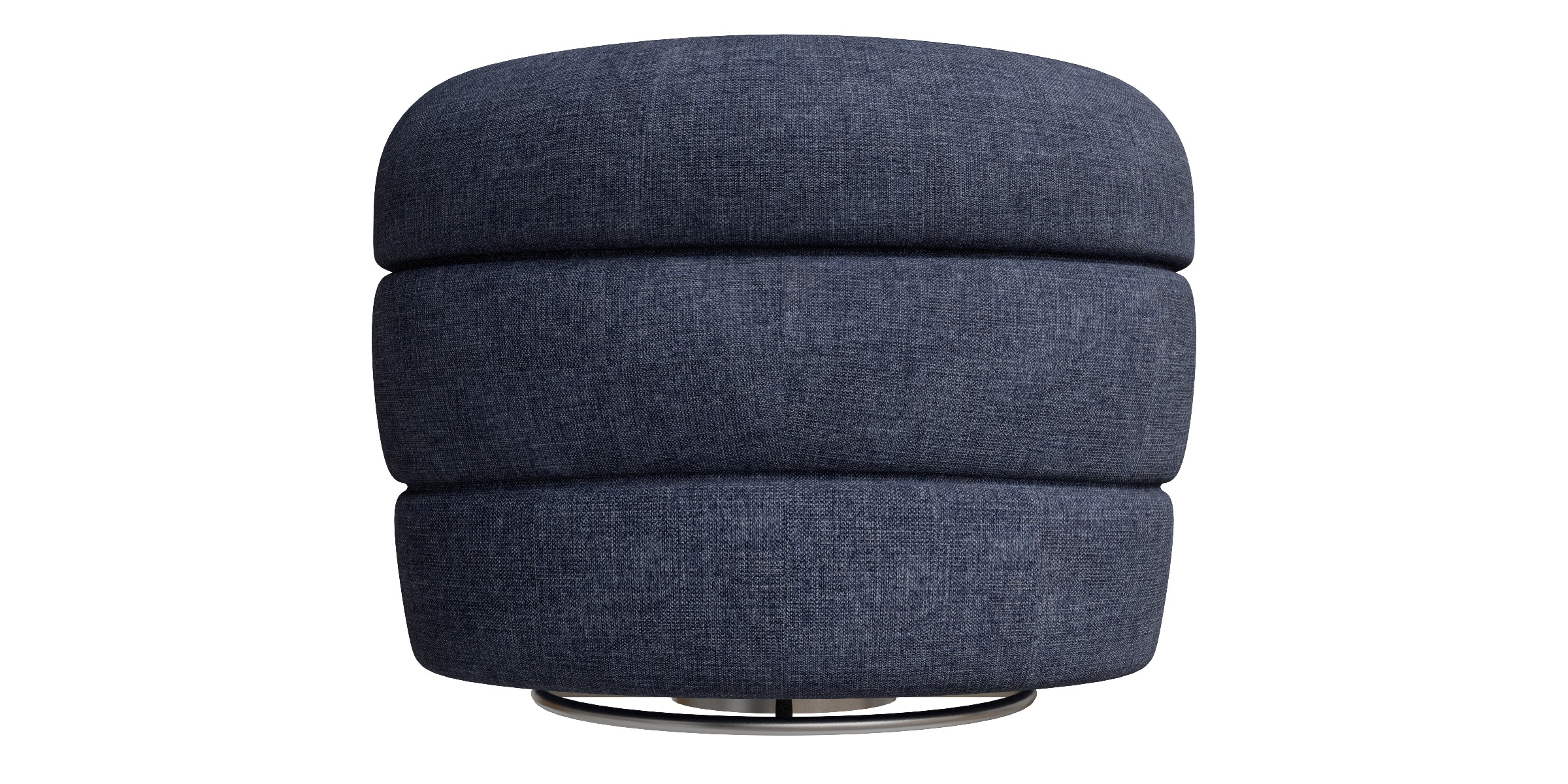 Bolster Lounge Chair Low-poly 3D model_6