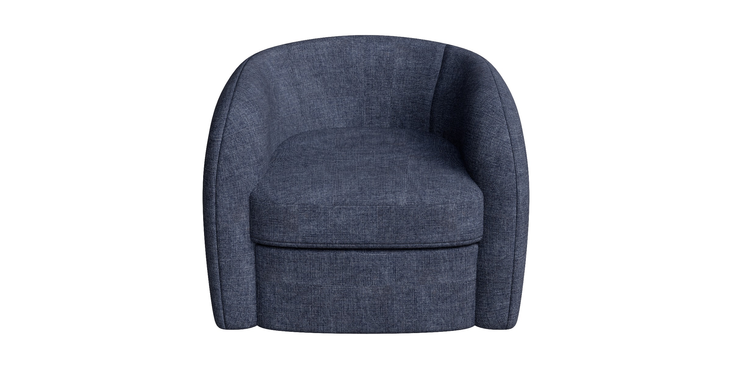 Bolster Lounge Chair Low-poly 3D model_8