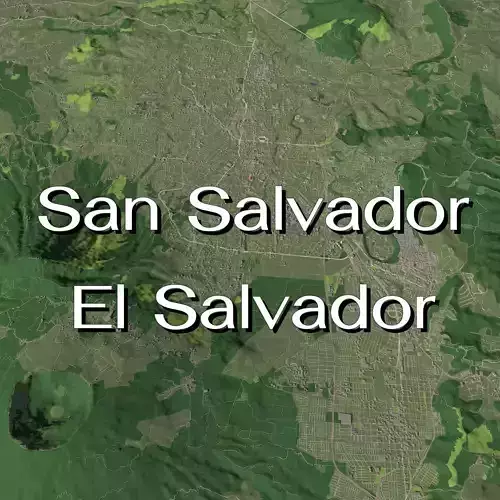 San Salvador El Salvador - City and urban