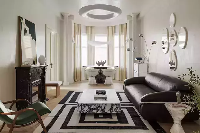 apartment interior scenes      