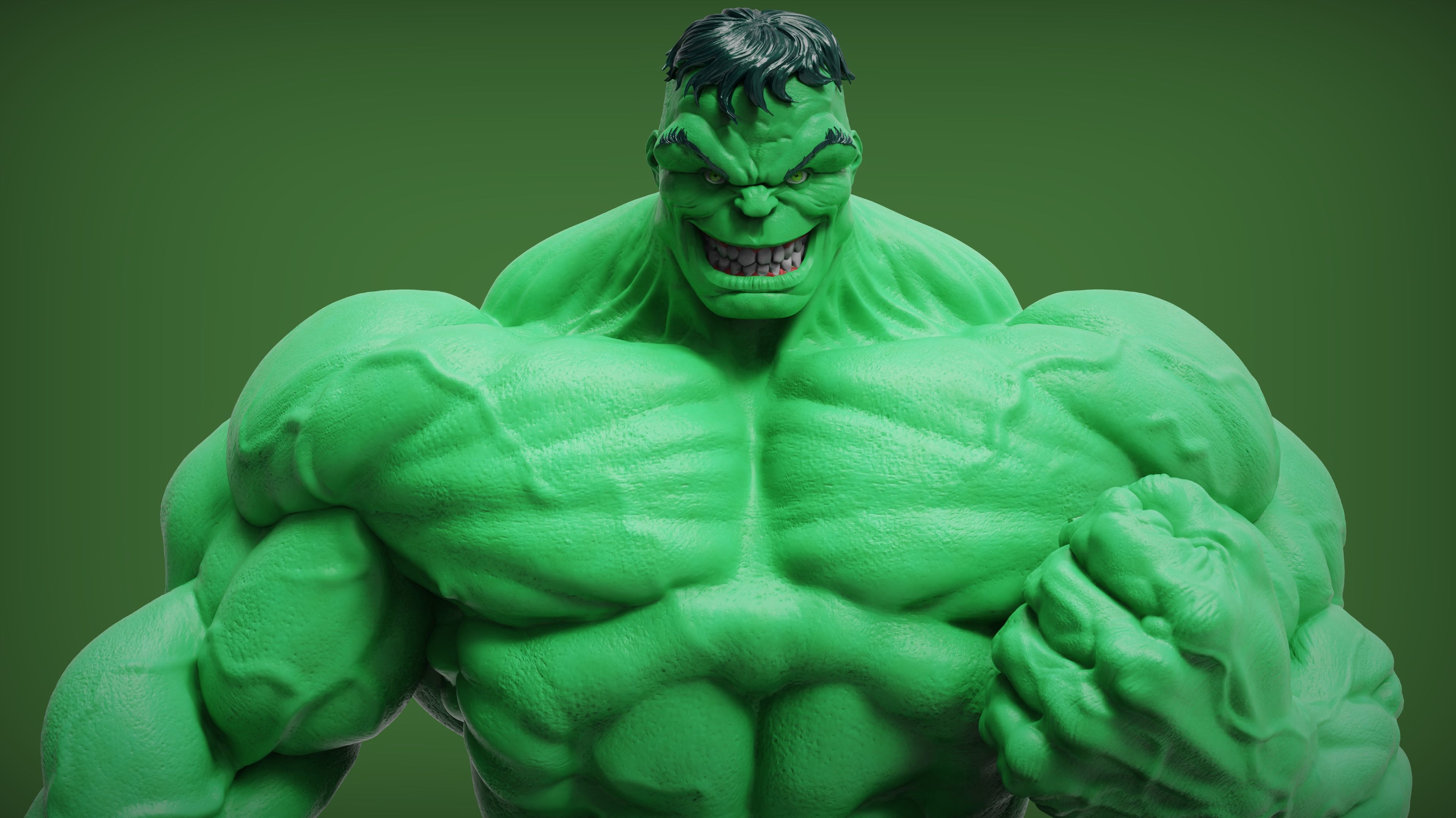 Hulk MSH 3D print model_7