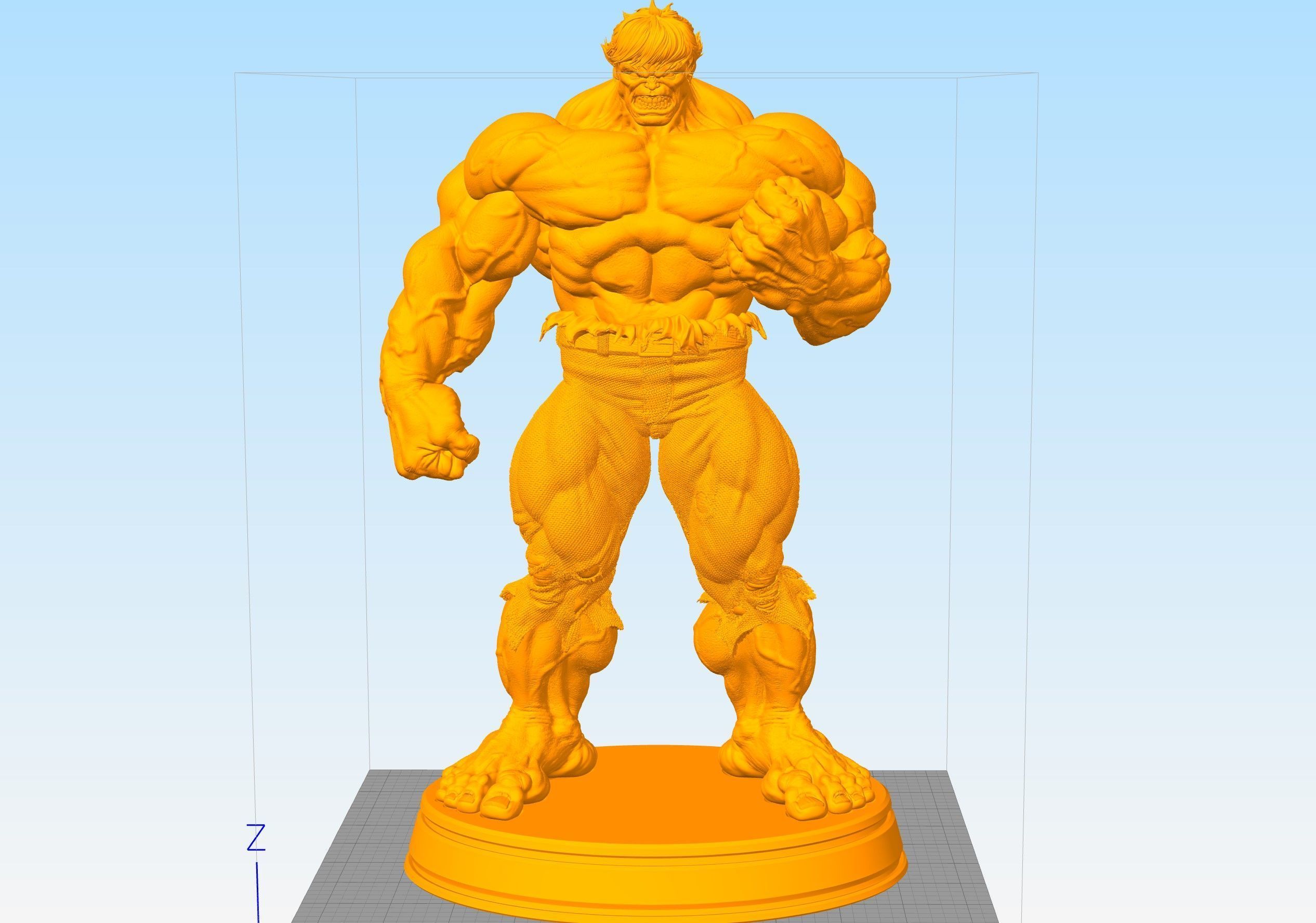 Hulk MSH 3D print model_8