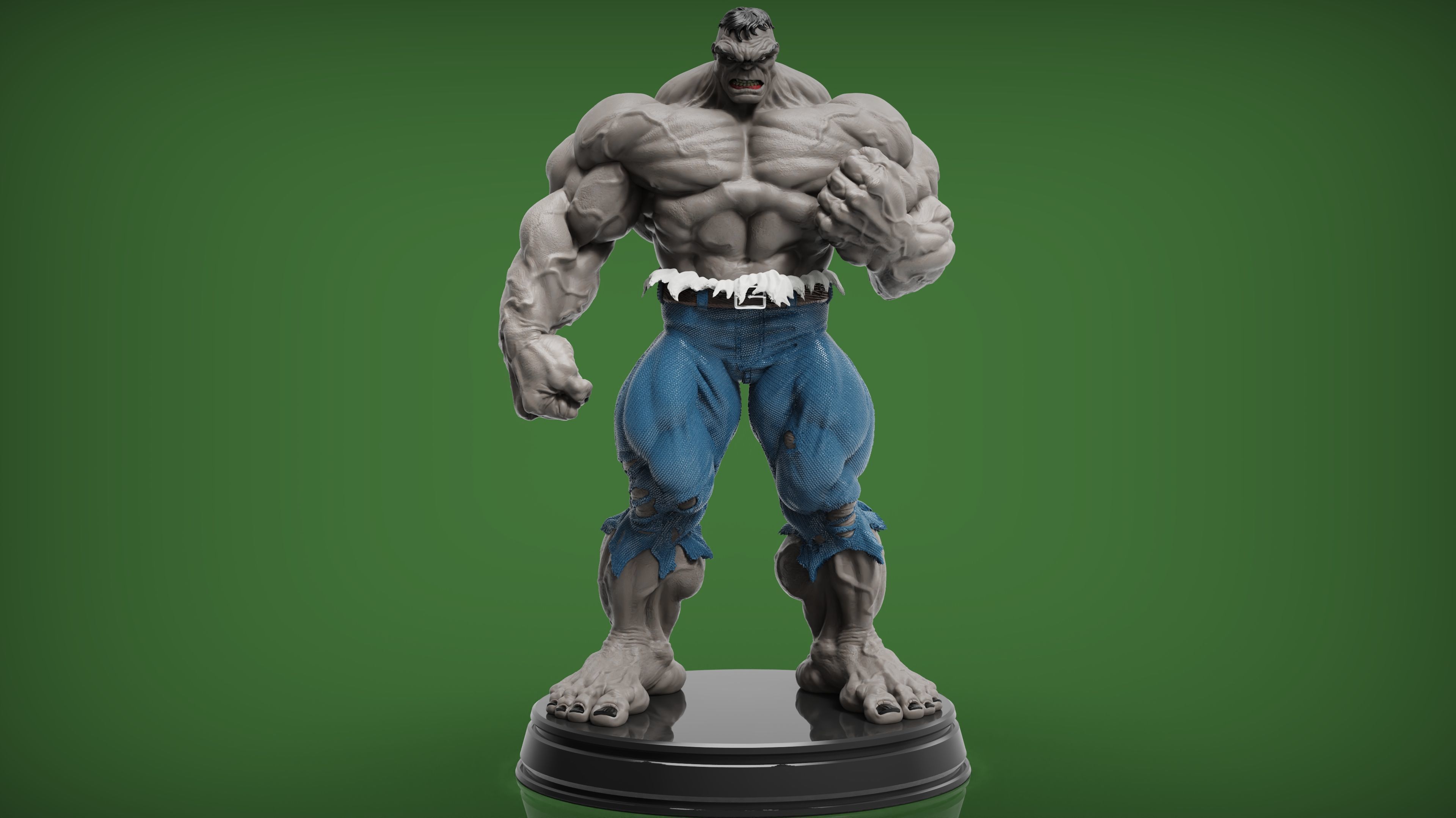Hulk MSH 3D print model_1